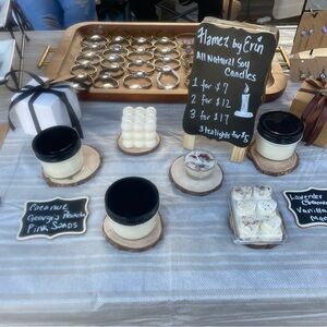 COPY - Hand poured Soy Mold Candles phthalate free